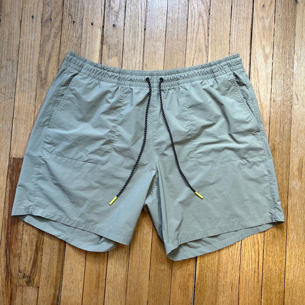 Bonobos‎ Swim Trunks 7" Inseam Board Shorts Unlined Khaki Preppy Men's Size XXL